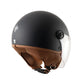 Casco Jet Tucano Urbano EL' JETTIN 6.0 nero marrone