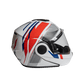 Casco Modulare Reversibile MPH ARTRA Bianco Rosso Blu