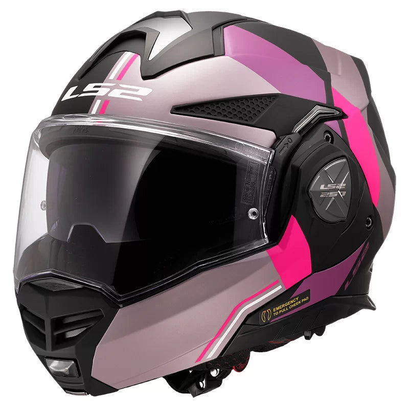 Casco modulare LS2 FF901 ADVANT X ULTRA ROSA VIOLA OPACO