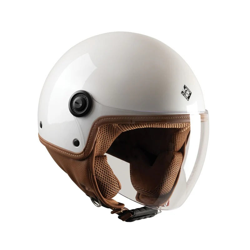 Casco Jet Tucano Urbano EL' JETTIN 6.0 Bianco lucido