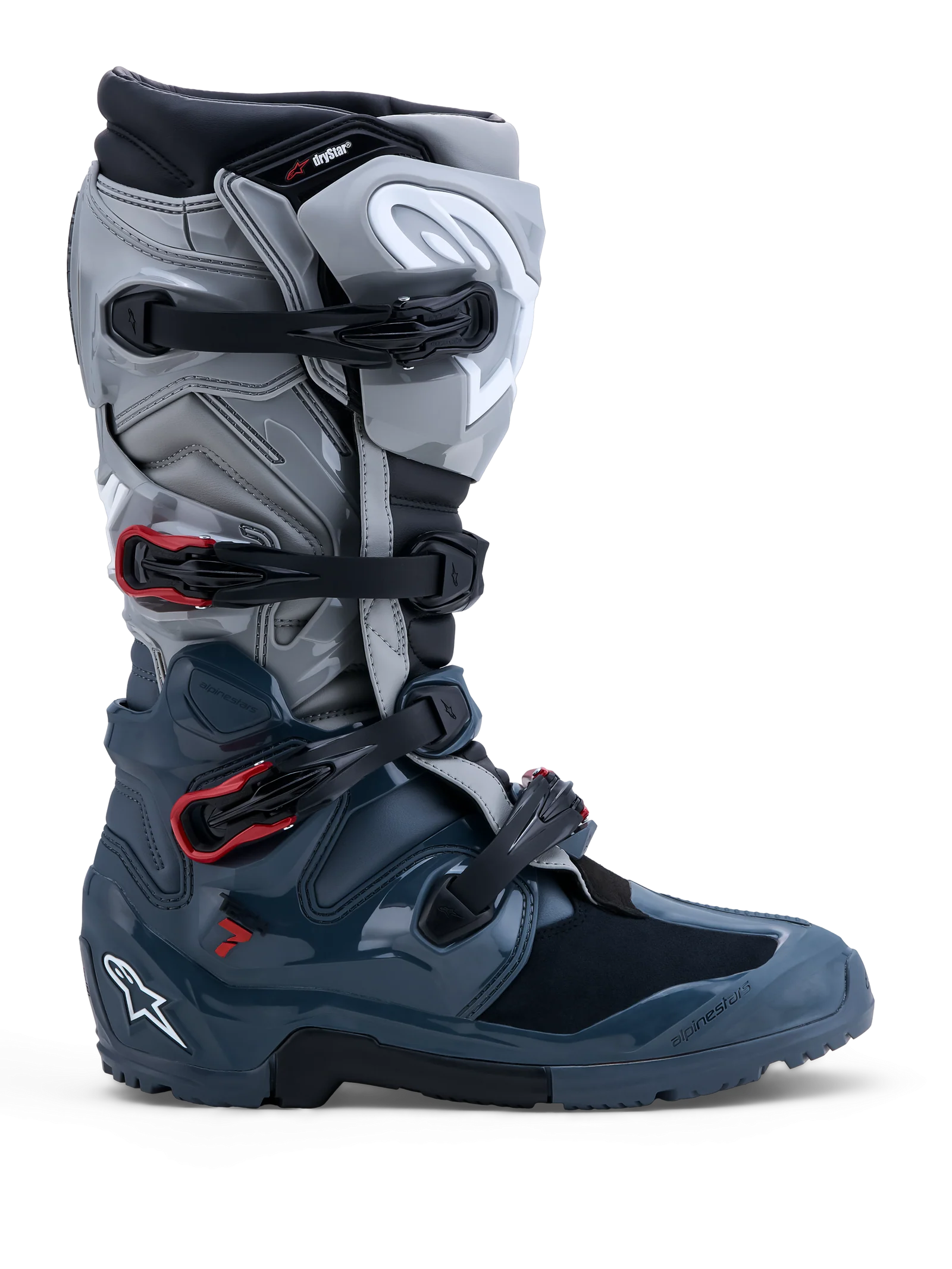 Stivali Enduro Alpinestars Tech 7 enduro Drystar grigi