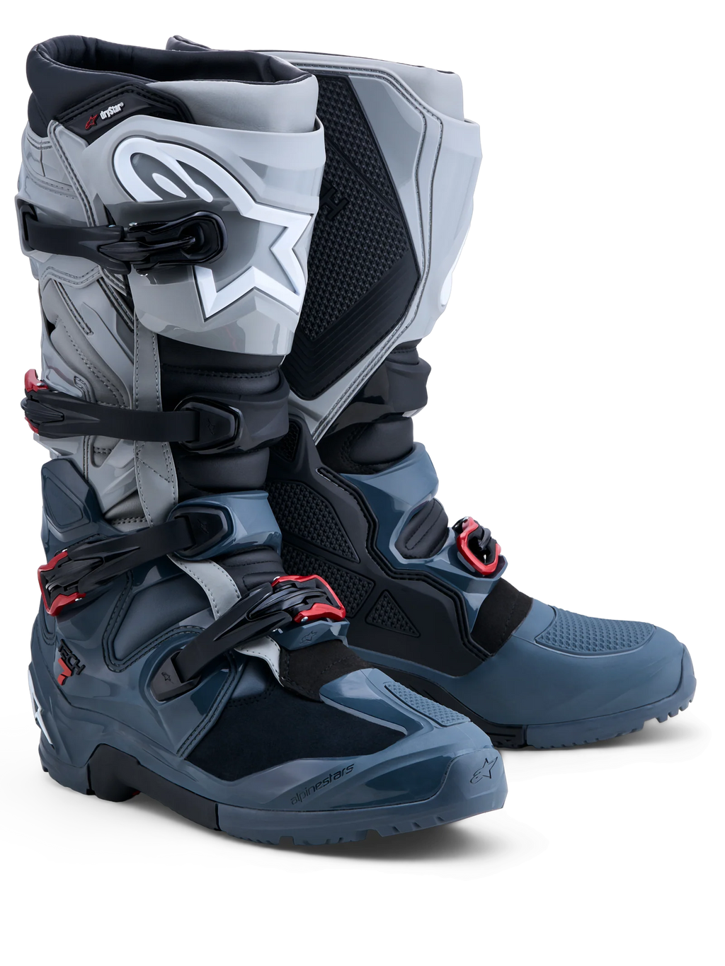 Stivali Enduro Alpinestars Tech 7 enduro Drystar grigi