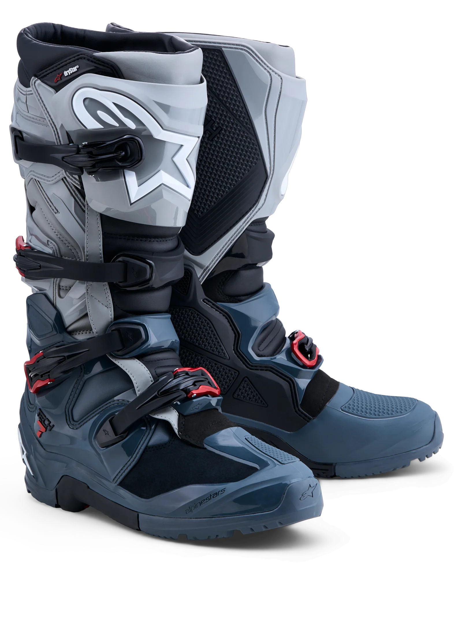 Stivali Enduro Alpinestars Tech 7 enduro Drystar grigi