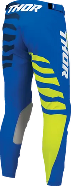 Completo motocross enduro Thor Launchmode Shredder blu giallo fluo