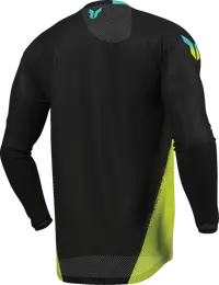 Completo motocross enduro Thor Launchmode Air giallo fluo