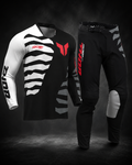 Completo motocross enduro Thor Launchmode Shredder nero