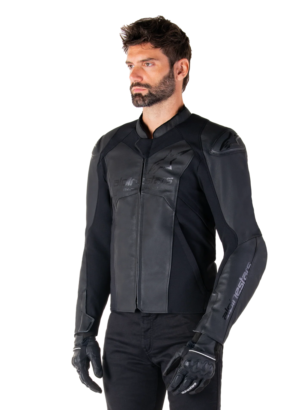 Giacca In Pelle Alpinestars Faster V3