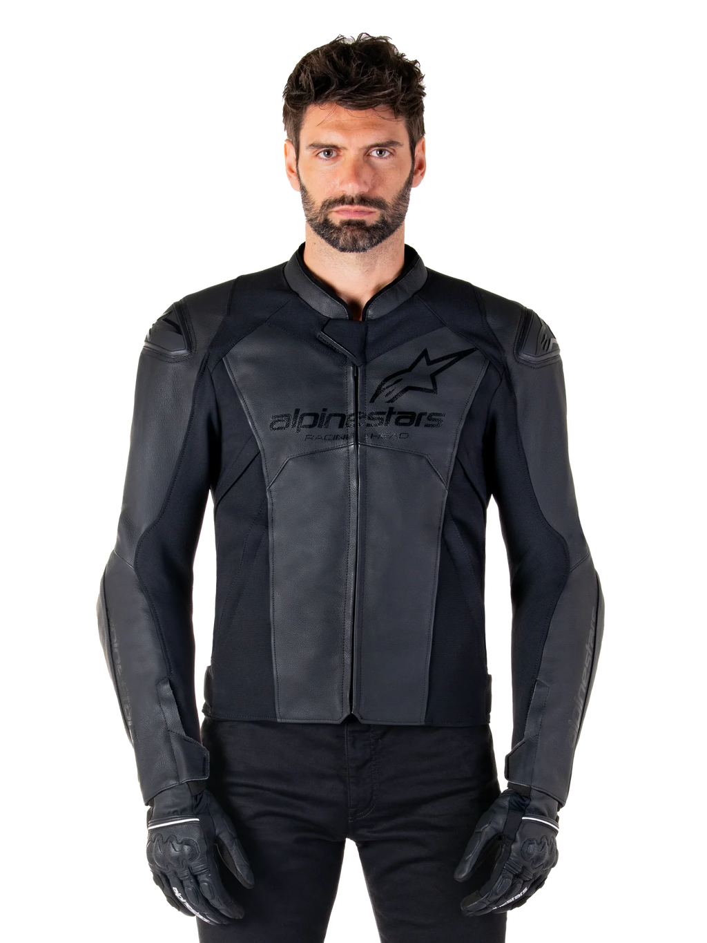 Giacca In Pelle Alpinestars Faster V3