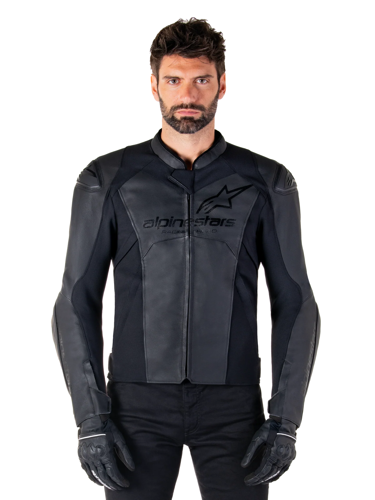 Giacca In Pelle Alpinestars Faster V3