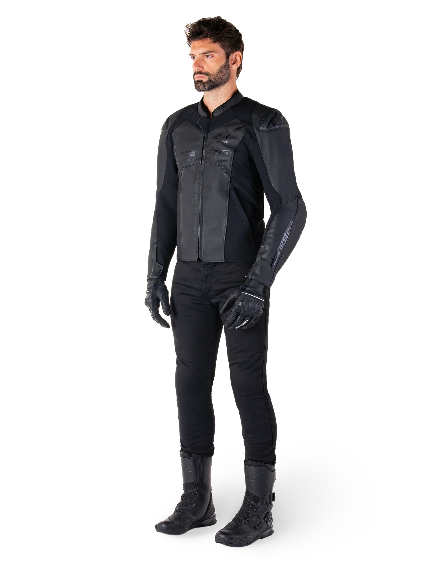 Giacca In Pelle Alpinestars Faster V3