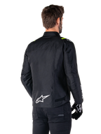 Giacca Alpinestars T-SPS V2 Impermeabile nero giallo fluo