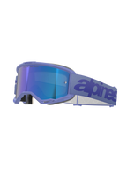 Maschera motocross enduro Alpinestars vision 5 purple viola con lente specchiata