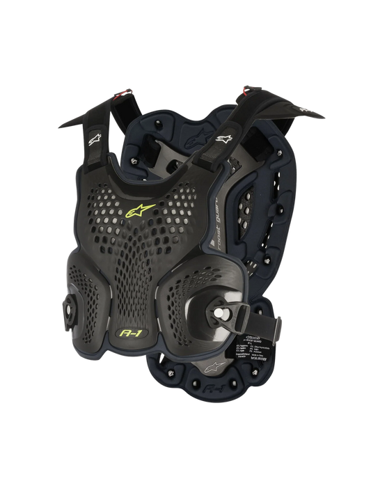 Pettorina motocross enduro Alpinestars A-1 Roost nera