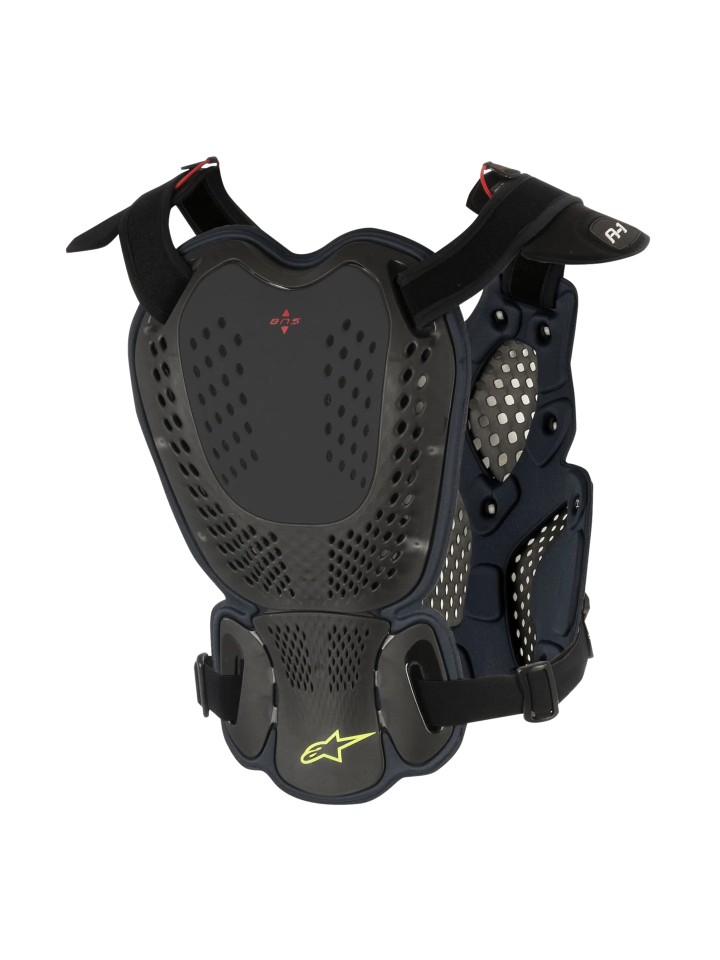 Pettorina motocross enduro Alpinestars A-1 Roost nera
