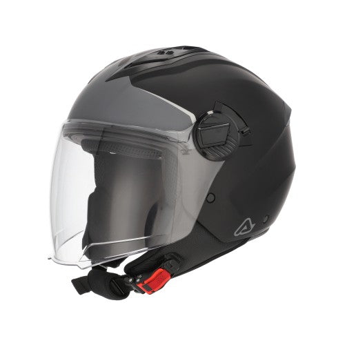 Casco jet Acerbis levante nero opaco