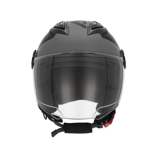 Casco jet Acerbis levante nero opaco