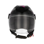 Casco jet Acerbis Levante grigio rosa lucido