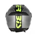 Casco jet Acerbis Levante grigio giallo fluo lucido
