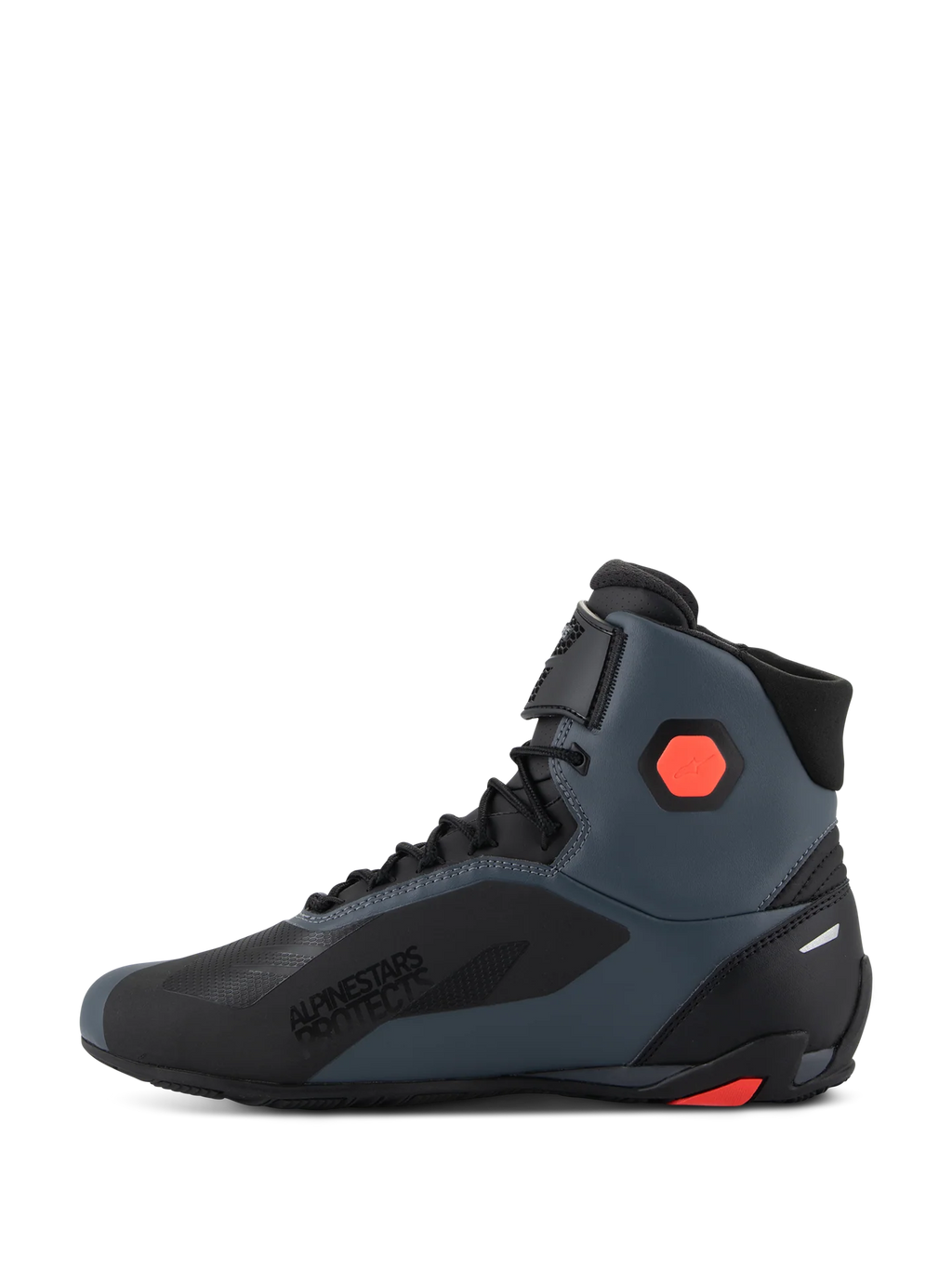 Scarpe moto Alpinestars Faster-4 grigio rosso