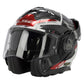 Casco modulare LS2 FF901 advant x Spectrum rosso bianco