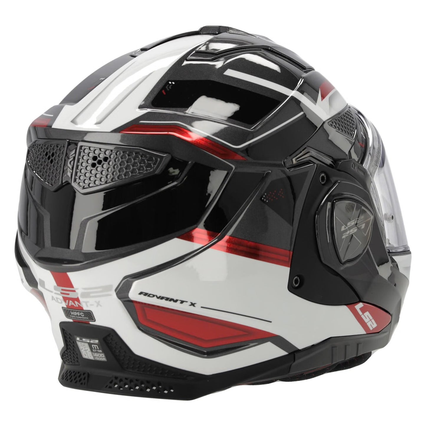 Casco modulare LS2 FF901 advant x Spectrum rosso bianco