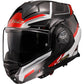 Casco modulare LS2 FF901 advant x Spectrum rosso bianco