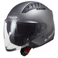 CASCO LS2 COPTER II TITANIO OPACO