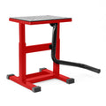 Cavalletto alzamoto enduro motocross ROSSO