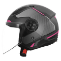 Casco LS2 AIRFLOW 2 SOLAR GREY PINK ROSA