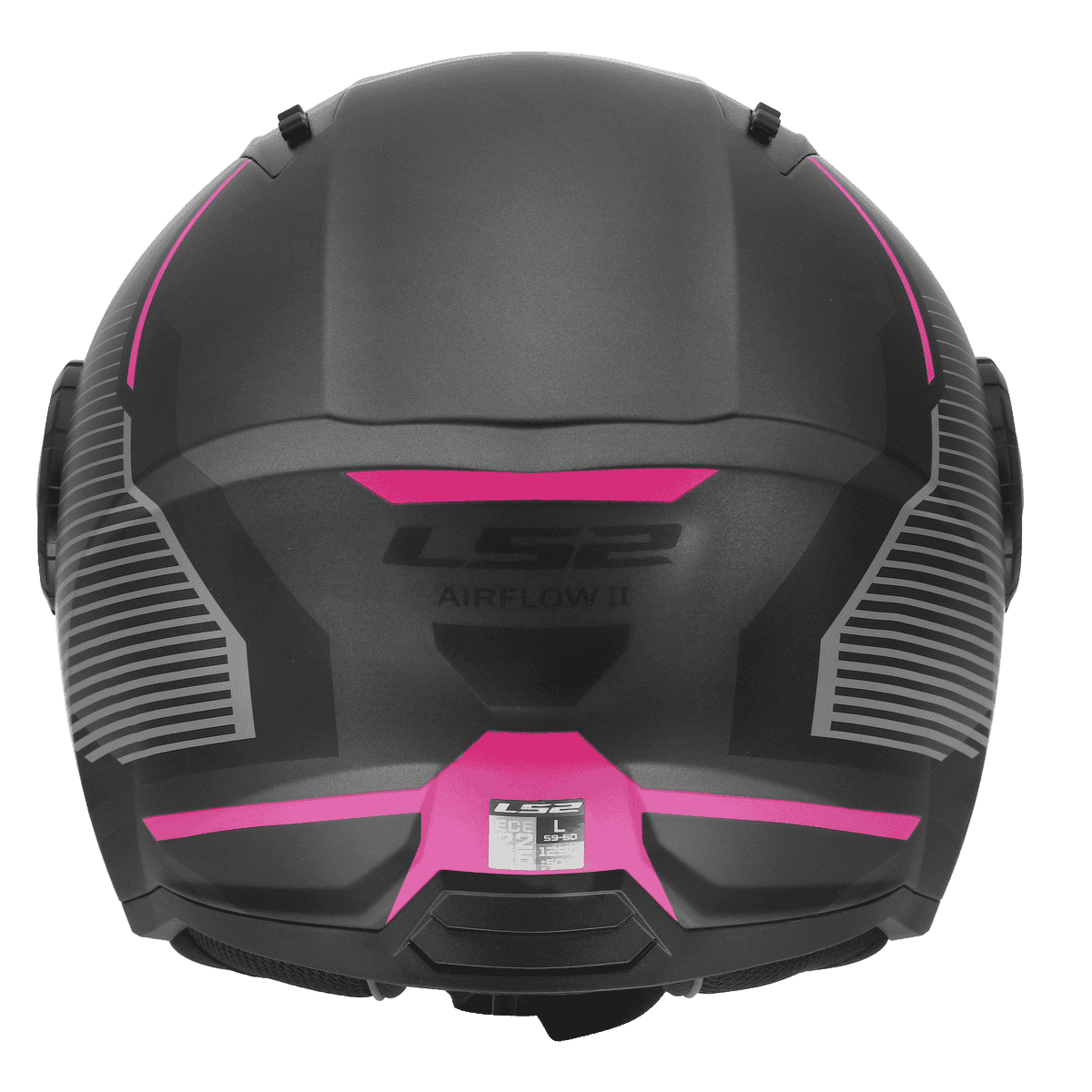 Casco LS2 AIRFLOW 2 SOLAR GREY PINK ROSA