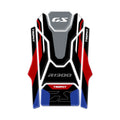 Adesivo Paraserbatoio per BMW R 1300 GS 2024 rosso blu nero