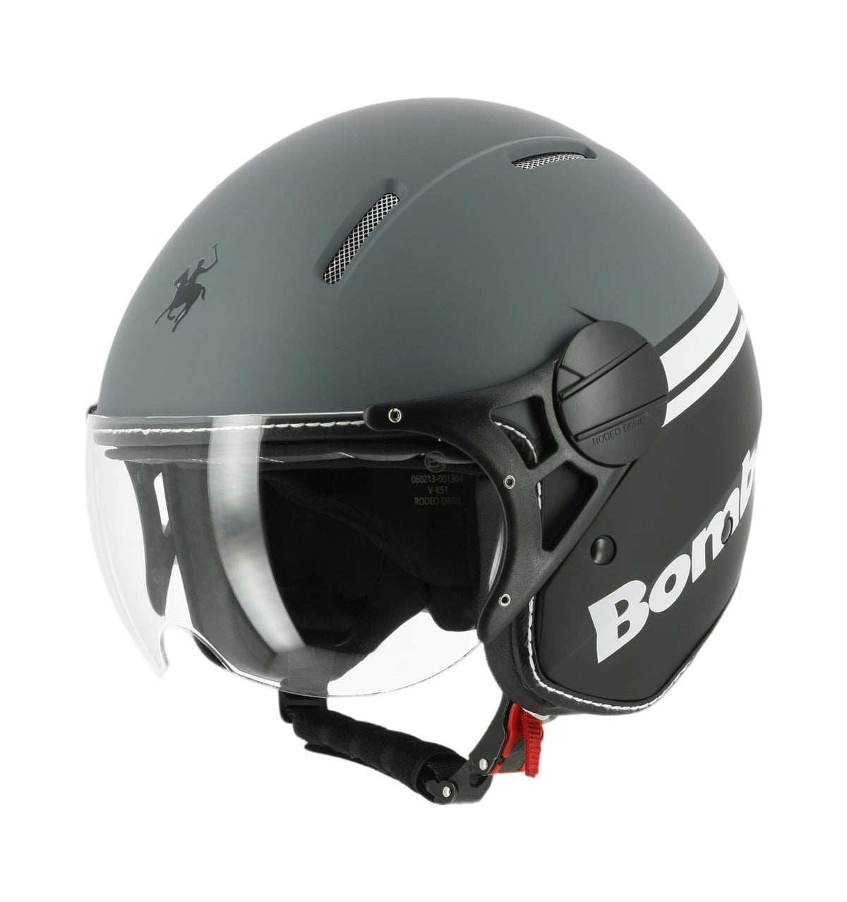 Casco Jet Rodeo Drive Rodeo titanio