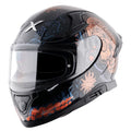 Casco moto AXOR Helmets APEX TRANCE NERO ORO