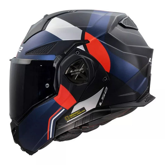 Casco modulare LS2 FF901 ADVANT X ULTRA BLUE RED