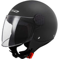 Casco Jet Moto Ls2 SPHERE 2 Nero Opaco