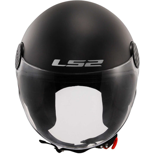 Casco Jet Moto Ls2 SPHERE 2 Nero Opaco