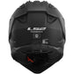 Casco Moto Adventure Ls2 MX702 PIONEER 2 SOLID Nero Opaco