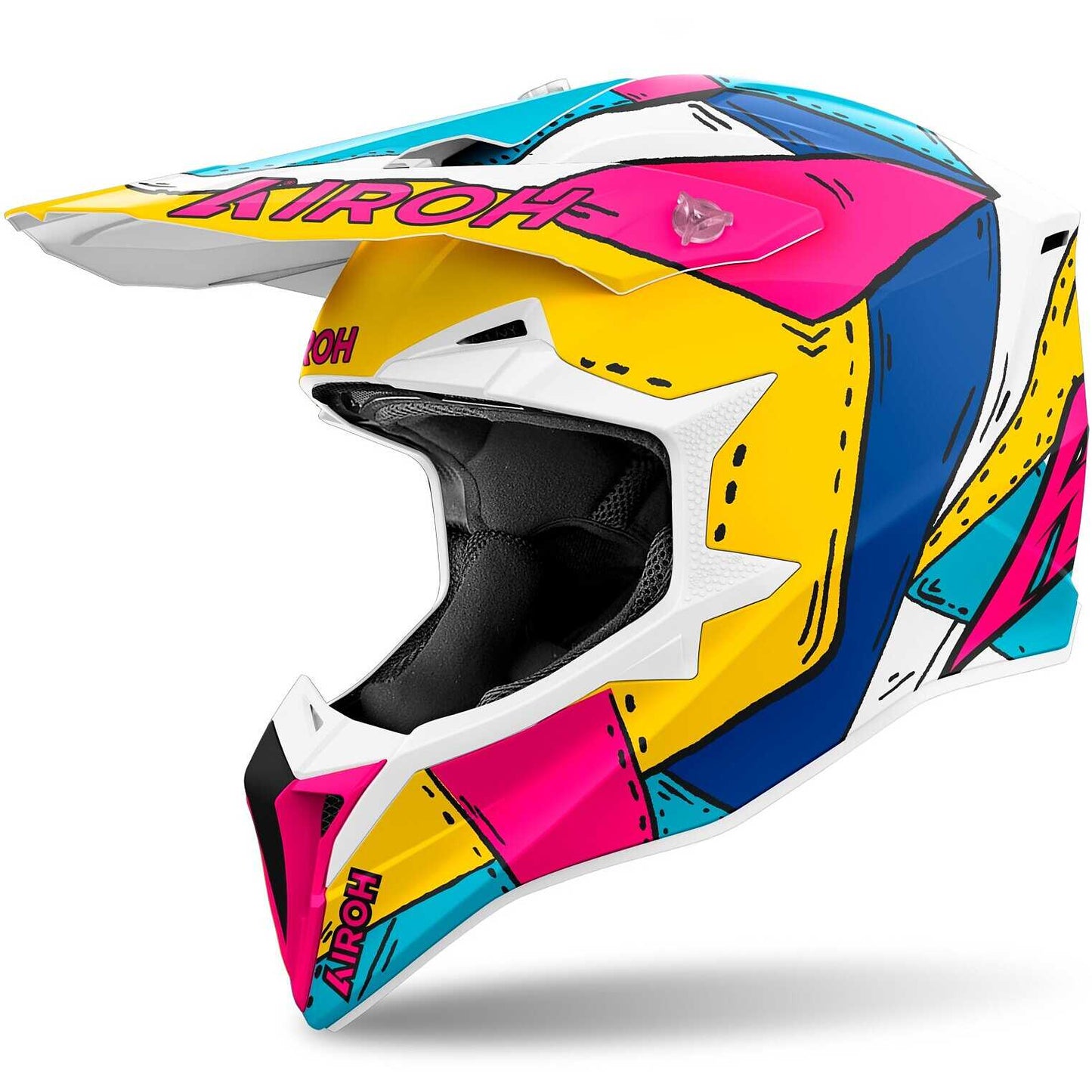 Casco Moto Cross Enduro Airoh WRAAAP PAINT