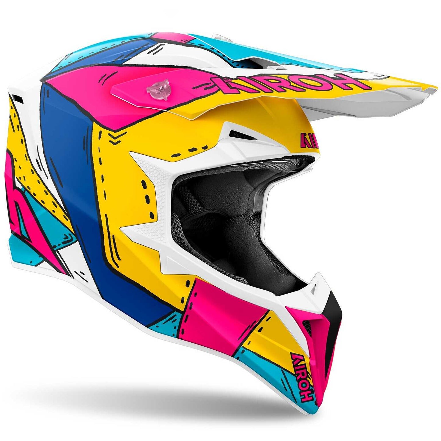 Casco Moto Cross Enduro Airoh WRAAAP PAINT