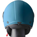 Casco moto Jet GSM gelato Curacao BLU