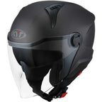 Casco Moto Jet KYT D-CITY PLAIN Grigio opaco matt