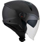Casco Moto Jet KYT D-CITY PLAIN Grigio opaco matt