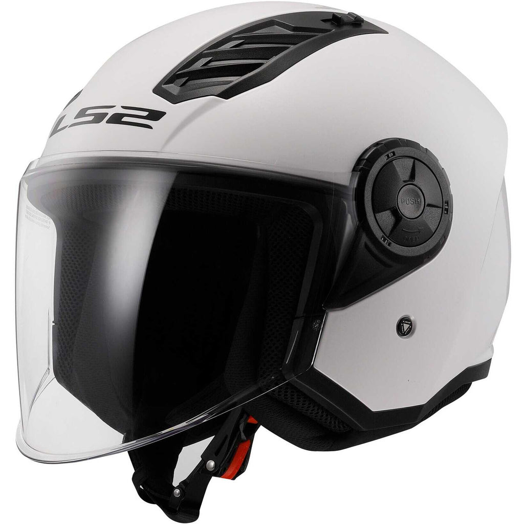 Casco Jet LS2 AIRFLOW 2 bianco lucido