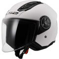 Casco Jet LS2 AIRFLOW 2 bianco lucido