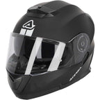Casco Moto Modulare Acerbis Doppia Visiera SEREL 22.06 Nero Opaco