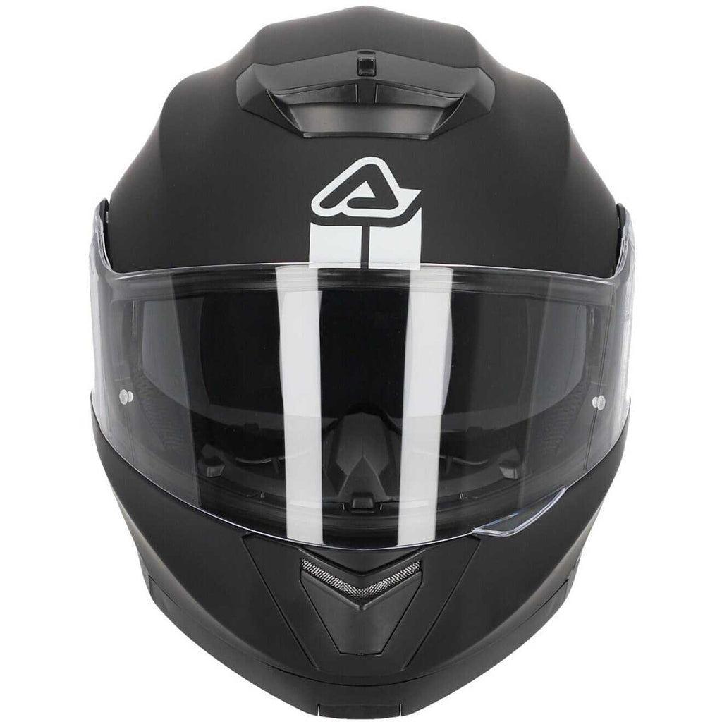 Casco Moto Modulare Acerbis Doppia Visiera SEREL 22.06 Nero Opaco