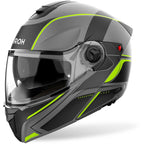 Casco Moto Modulare P/J Airoh SPECKTRE LEAF Giallo Opaco