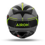 Casco Moto Modulare P/J Airoh SPECKTRE LEAF Giallo Opaco