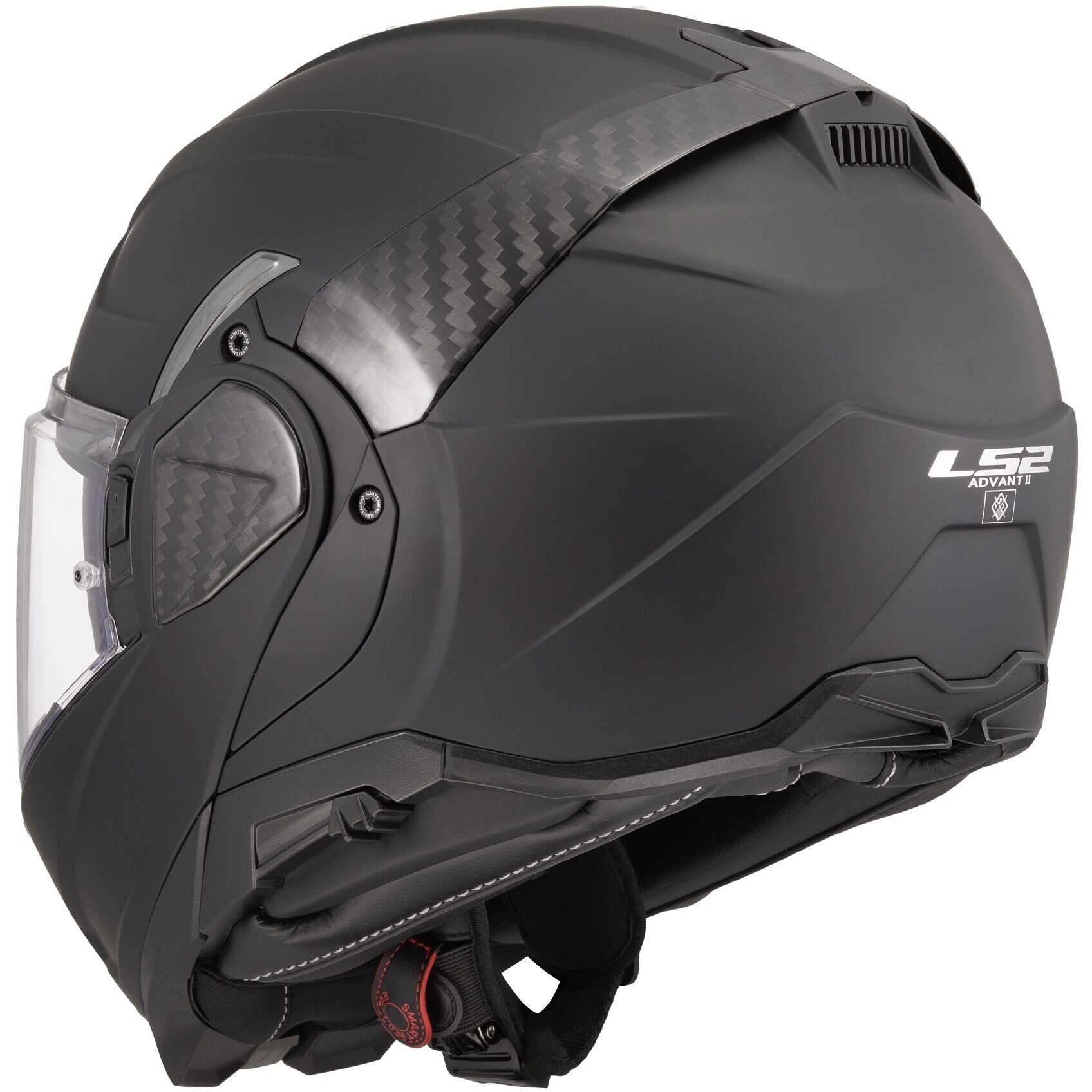 Casco LS2 Advant 2 SOLID NERO OPACO