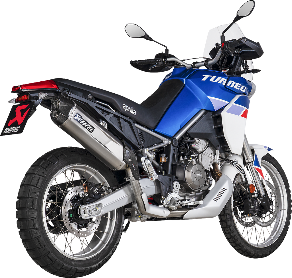 Akrapovic Silenziatore Slip On Omologato In Titanio Aprilia Ref:S-A6SO1-HGJT